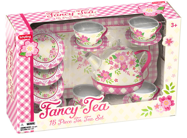 Fancy Tin Tea Set