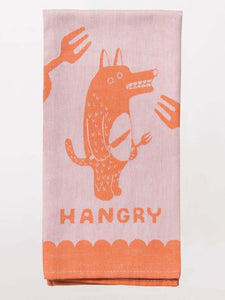 Blue Q Woven Dish Towel -Hangry