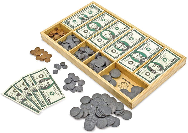 Melissa and Doug Classic Play Money Set