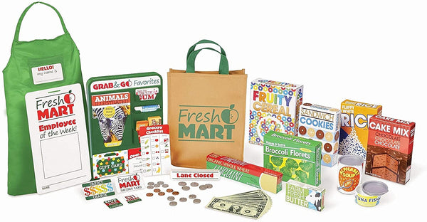 Melissa and Doug Fresh Mart Grocery Store Companion Collection