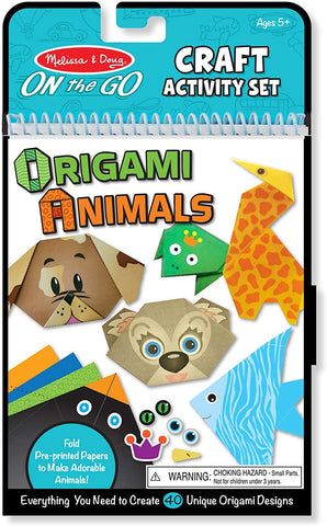 Melissa and Doug On the Go Crafts Origami Animals