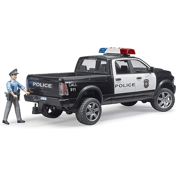 Bruder Police Pickup Truck