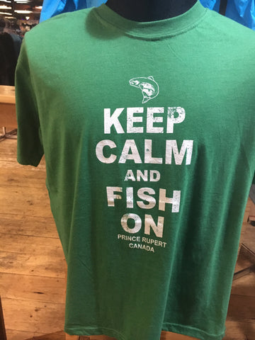 Prince Rupert 'KEEP CALM and FISH ON' Tee Shirt