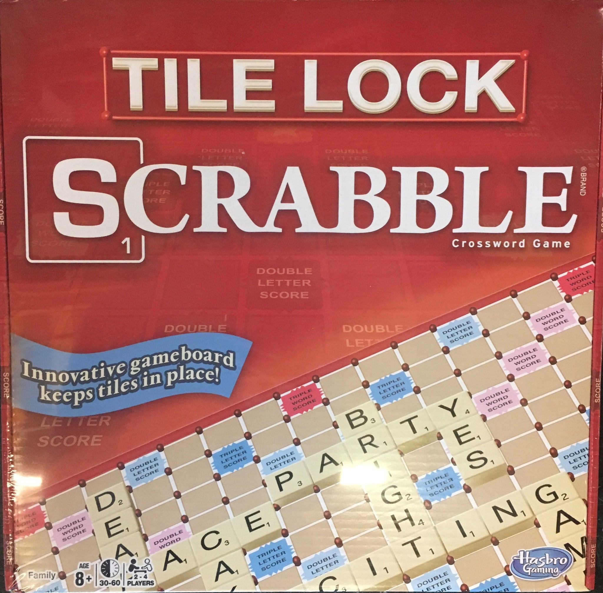 Scrabble-Tile Lock