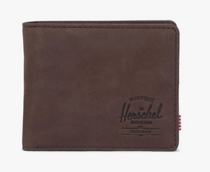 Herschel Hank Leather Wallet- Brown Leather