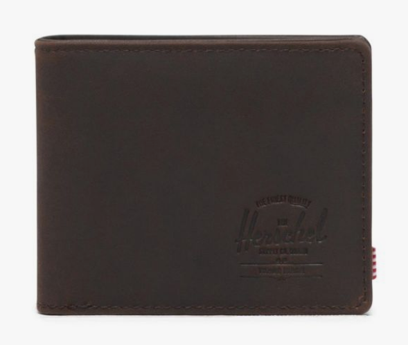 Herschel Hank Leather Wallet- Brown Leather
