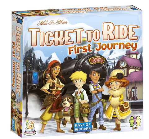 Ticket To Ride - First Journey- Europe- Boardgame
