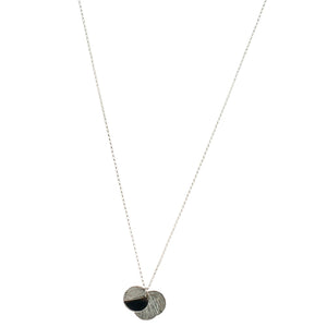 Mimi + Marge Zoey Triple Circle Sterling Silver Necklace