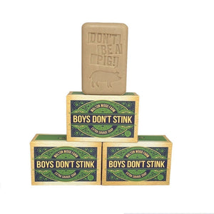 Walton Wood Farm- BOYS DON'T STINK Soap Bar