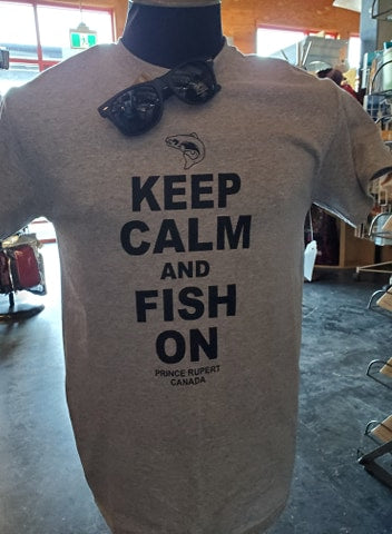 Prince Rupert "Keep Calm and Fish On" Tee Shirt
