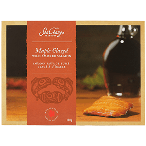 Maple Glazed Smoked Salmon