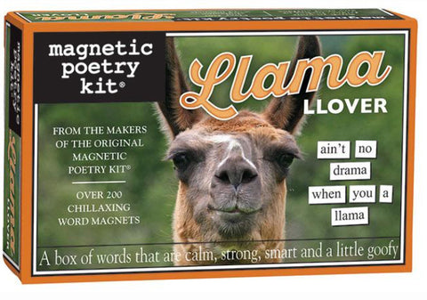 Magnetic Poetry- Llama Lover