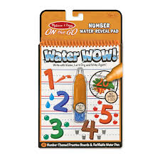 Water Wow! - Numbers Water-Reveal Pad
