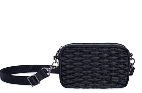 LUG- Coupe Midnight Black Mini Convertible Pouch