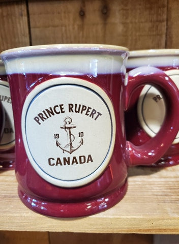 Burgundy Prince Rupert Mug
