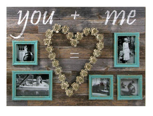 You And Me With Heart Frame