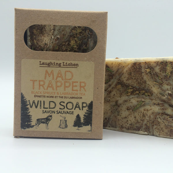 Laughing Lichen Mad Trapper Wild Soap