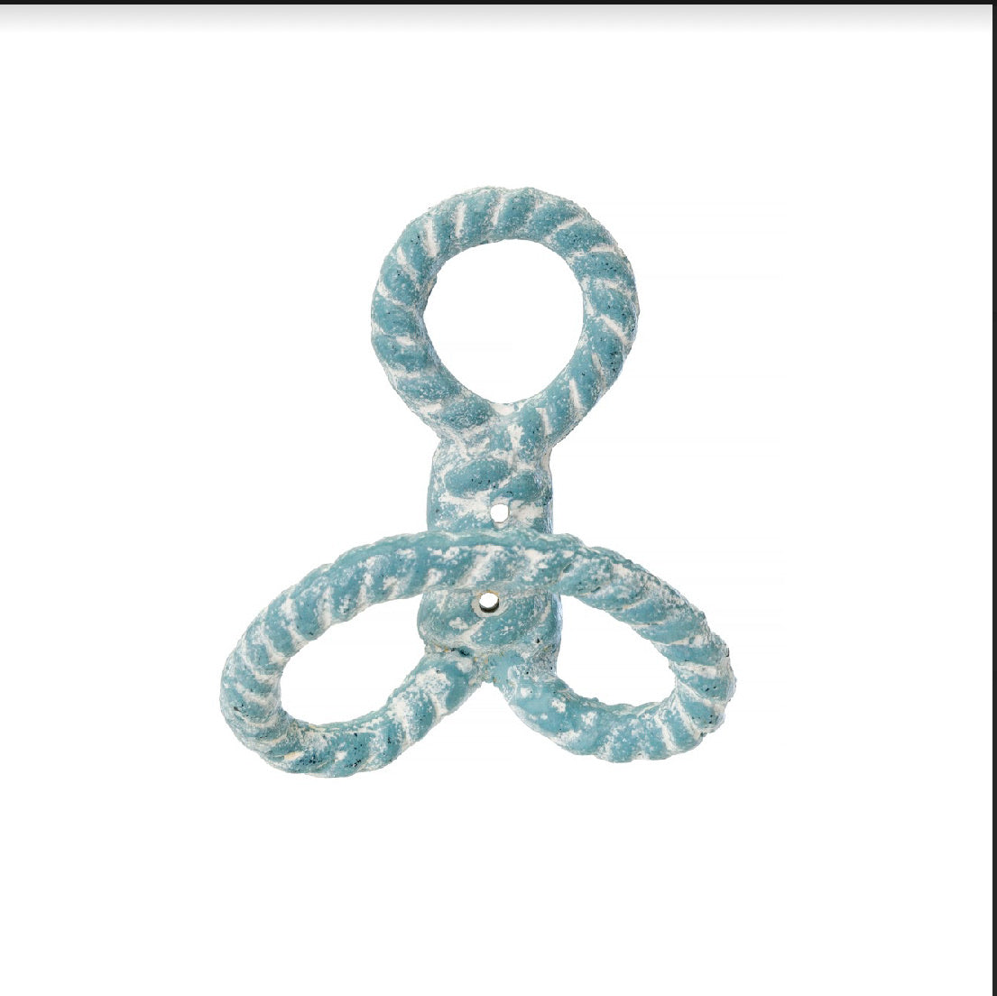 Nautical Knot Hook - Turquoise