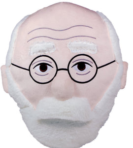 Freud Stuffed Portrait Pillow