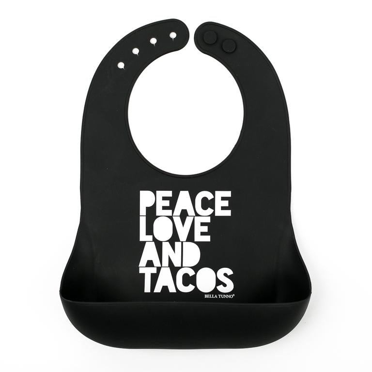 Bella Tunno- Peace Love and Tacos  Wonder Bib