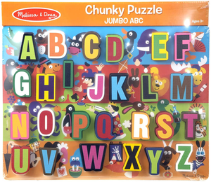 Melissa & Doug Chunky Jumbo Alphabet Puzzle