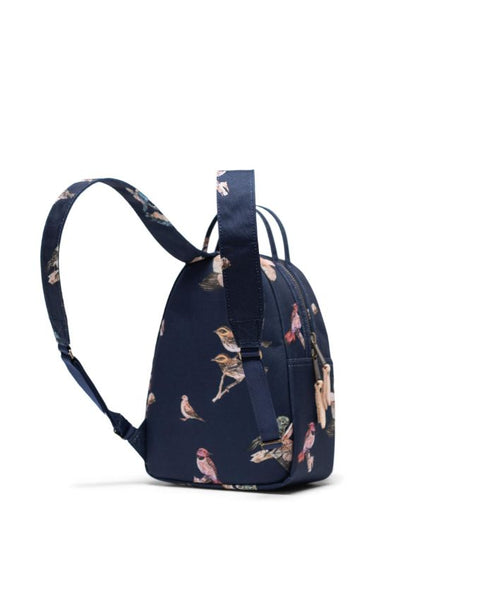Herschel Nova MINI-backpack: Peacoat Birds