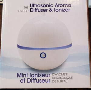 The Desktop Ultrasonic Aroma Diffuser & Lonizer