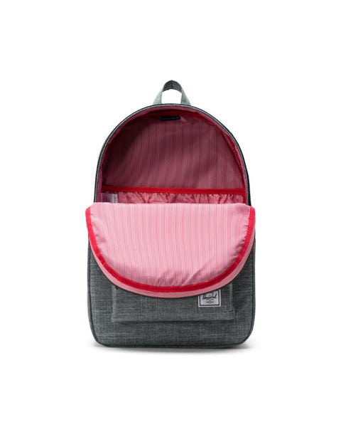 Herschel SETTLEMENT Backpack: Raven Crosshatch