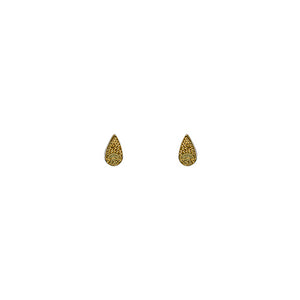 Mimi + Marge Kebaikan Gold Tear Stud Earrings