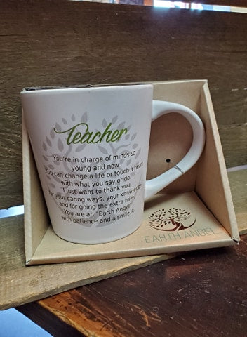 Earth Angels " Teacher Mug"