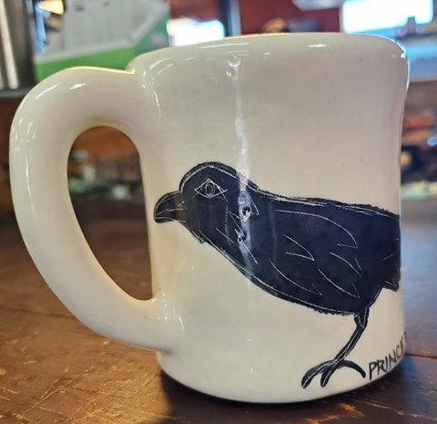 Handmade Raven Mug
